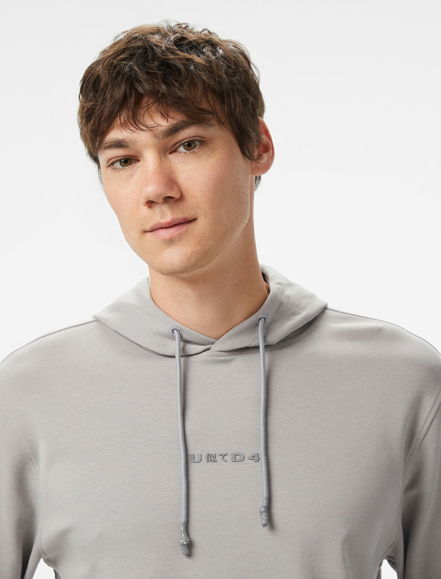 UNITED4 Erkek Gri Sweatshirt UNITED4 Erkek Gri Sweatshirt