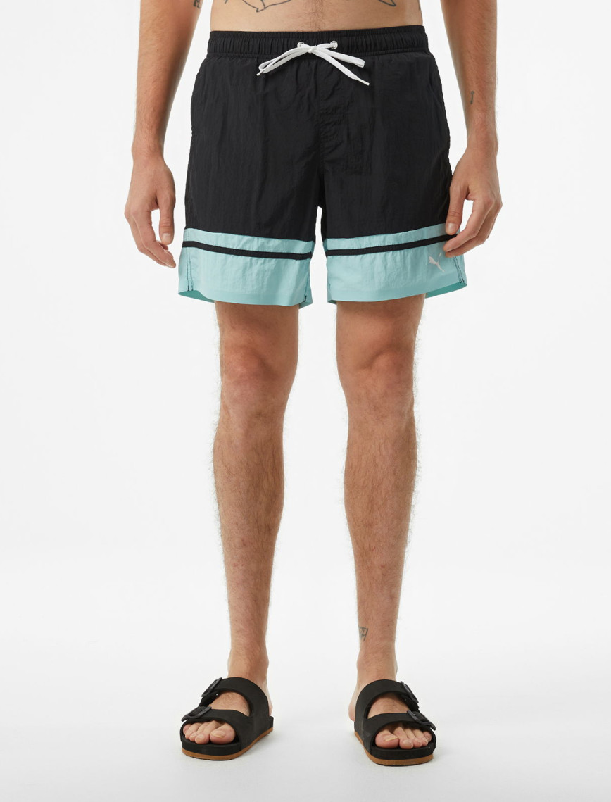 Puma Swim Men Colour Block Erkek Siyah Mayoşort Puma Swim Men Colour Block Erkek Siyah Mayoşort