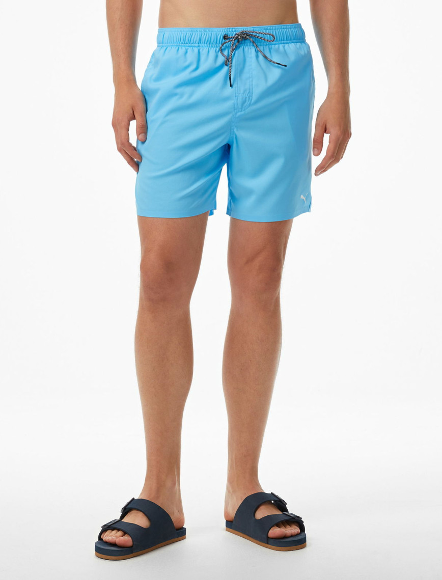 Puma Medium Length Erkek Mavi Deniz Şortu Puma Medium Length Erkek Mavi Deniz Şortu