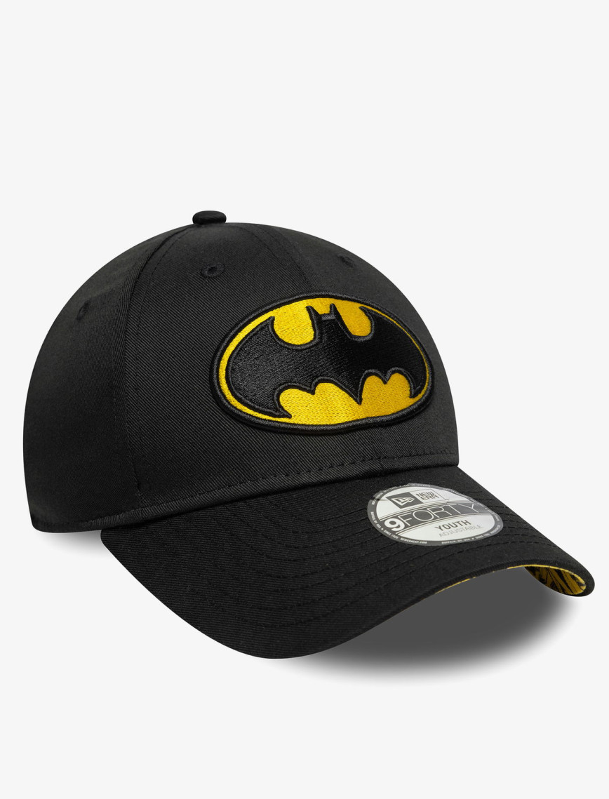New Era DC Batman 9Forty Çocuk Siyah Şapka New Era DC Batman 9Forty Çocuk Siyah Şapka