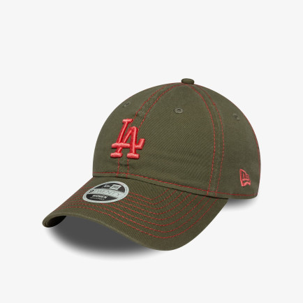 New Era Mlb Contrast Stitch LA Dodgers Kadın Yeşil Şapka New Era Mlb Contrast Stitch LA Dodgers Kadın Yeşil Şapka