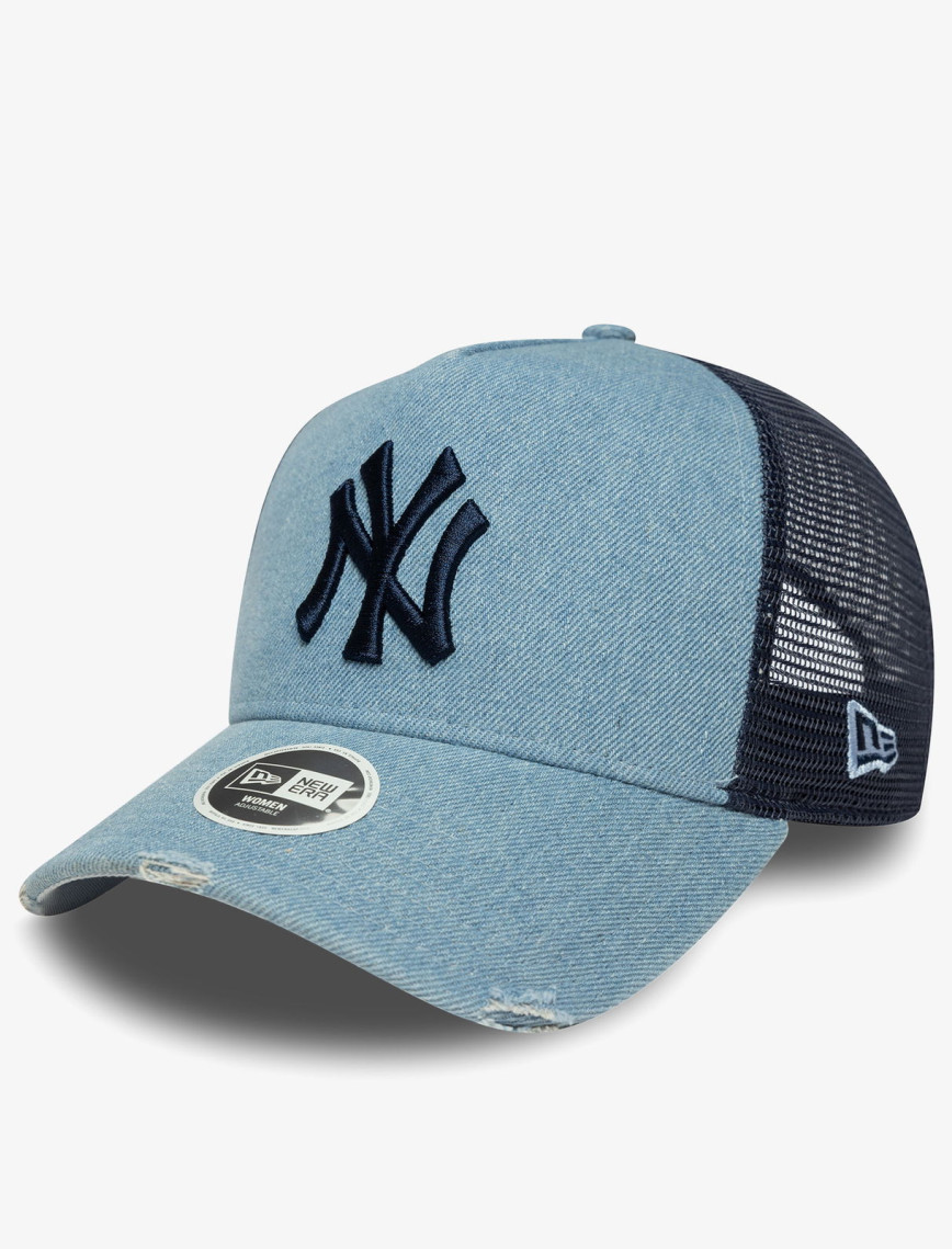 New Era MLB League Essentials New York Yankees Kadın Mavi Şapka New Era MLB League Essentials New York Yankees Kadın Mavi Şapka