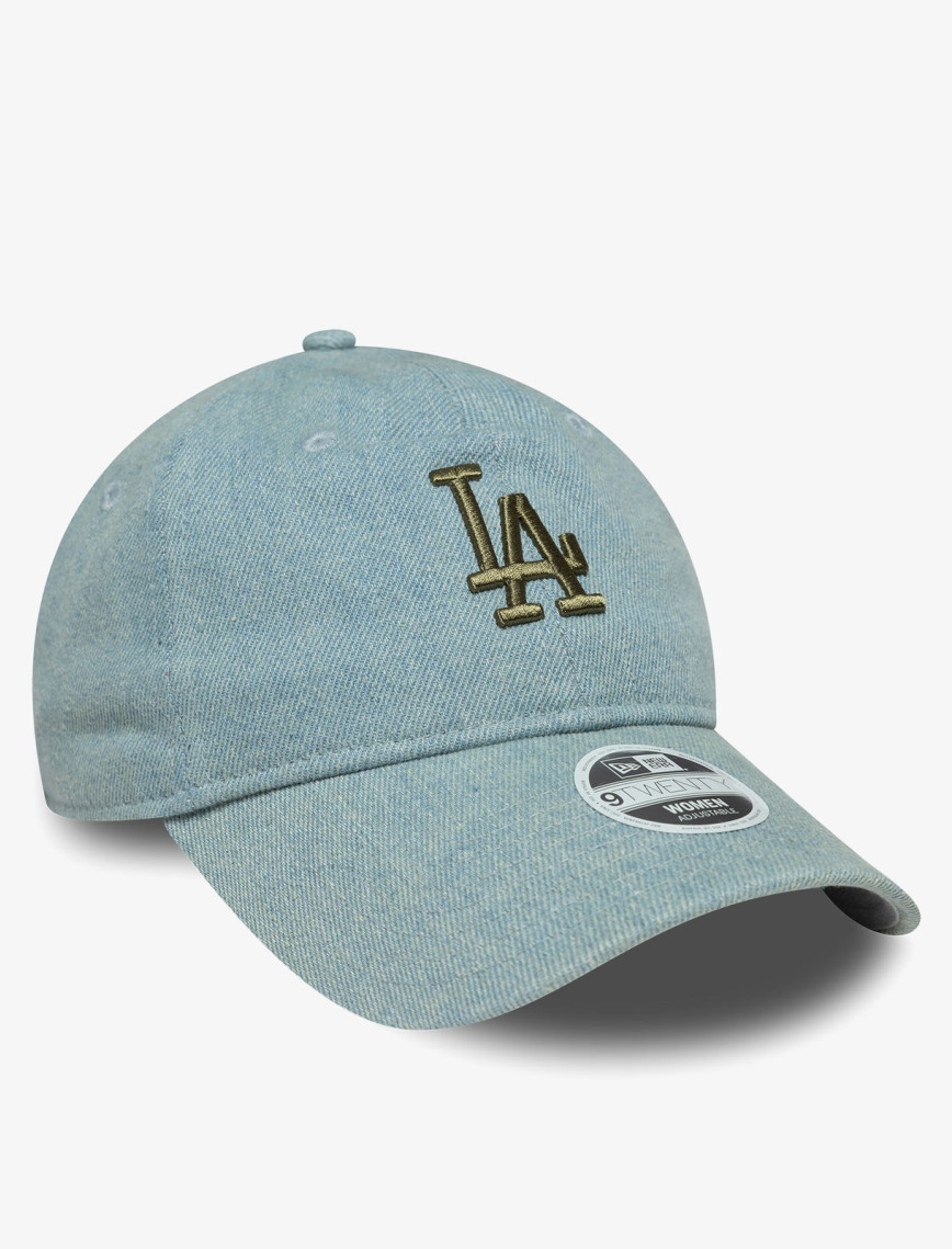 New Era 9Twenty Denim LA Dodgers Kadın Mavi Şapka New Era 9Twenty Denim LA Dodgers Kadın Mavi Şapka