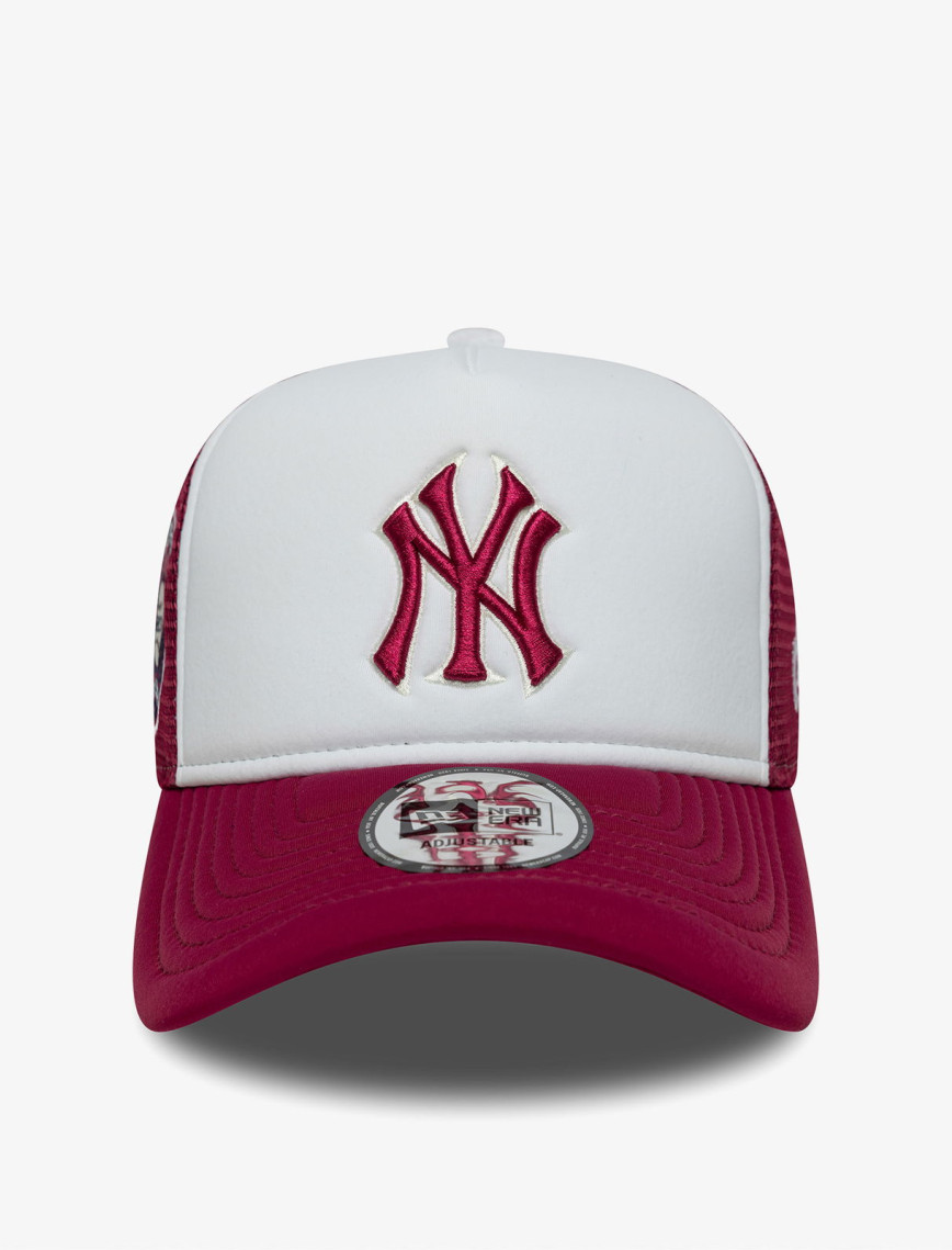 New Era Mlb World Series New York Yankees Unisex Beyaz/Kırmızı Şapka New Era Mlb World Series New York Yankees Unisex Beyaz/Kırmızı Şapka