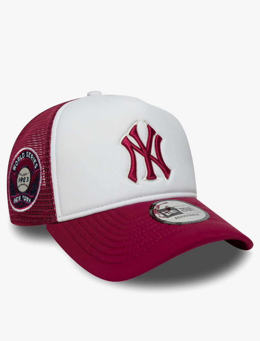 New Era Mlb World Series New York Yankees Unisex Beyaz/Kırmızı Şapka New Era Mlb World Series New York Yankees Unisex Beyaz/Kırmızı Şapka