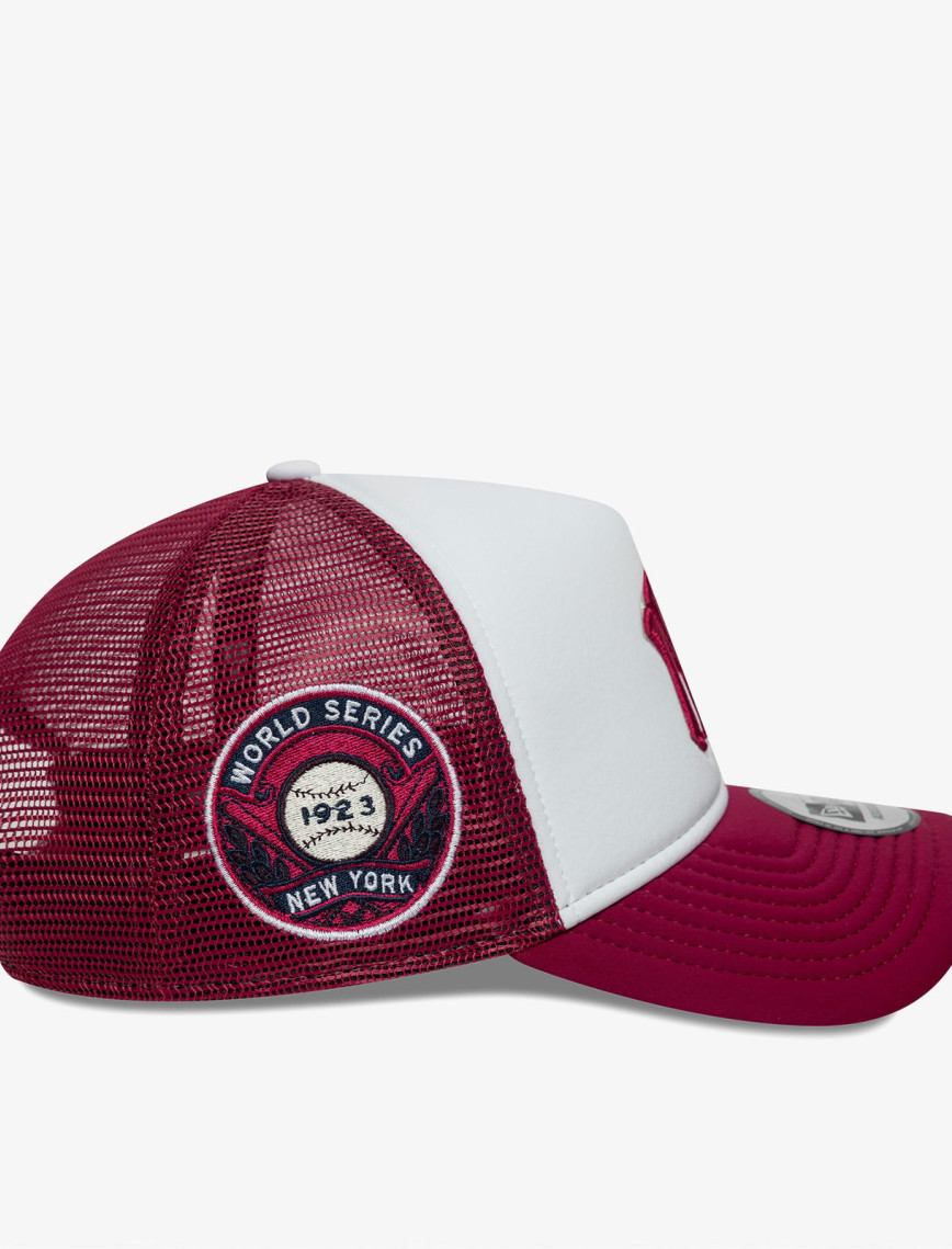 New Era Mlb World Series New York Yankees Unisex Beyaz/Kırmızı Şapka New Era Mlb World Series New York Yankees Unisex Beyaz/Kırmızı Şapka