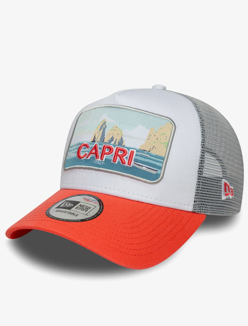 New Era Summer Trucker 9 Forty Capri Unisex Turuncu Şapka New Era Summer Trucker 9 Forty Capri Unisex Turuncu Şapka