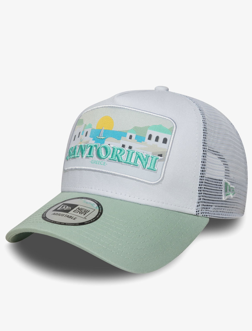 New Era Summer Santorini 9Forty Unisex Yeşil Şapka New Era Summer Santorini 9Forty Unisex Yeşil Şapka