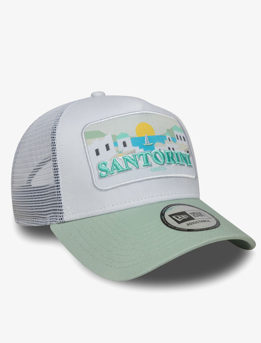 New Era Summer Santorini 9Forty Unisex Yeşil Şapka New Era Summer Santorini 9Forty Unisex Yeşil Şapka
