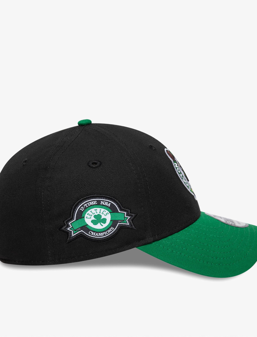 New Era NBA Side Patch Boston Celtics Unisex Siyah Şapka New Era NBA Side Patch Boston Celtics Unisex Siyah Şapka