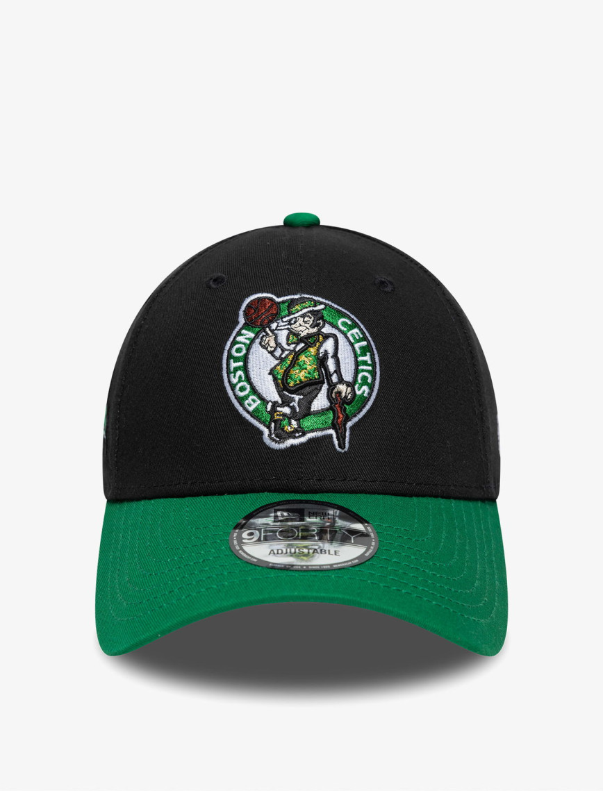 New Era NBA Side Patch Boston Celtics Unisex Siyah Şapka New Era NBA Side Patch Boston Celtics Unisex Siyah Şapka