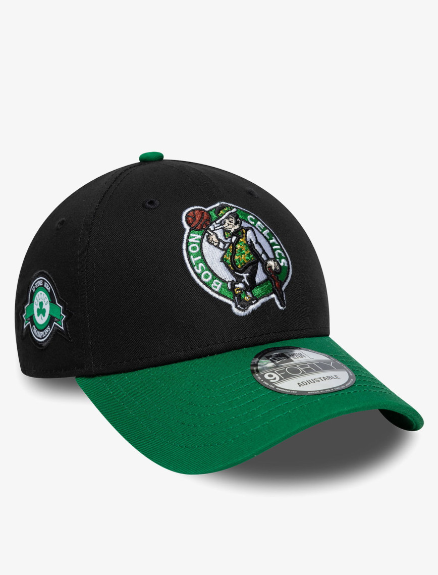 New Era NBA Side Patch Boston Celtics Unisex Siyah Şapka New Era NBA Side Patch Boston Celtics Unisex Siyah Şapka