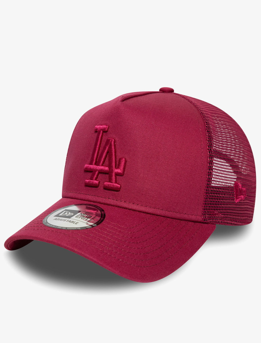 New Era MLB League Essentials LA Dodgers Kadın Kırmızı Şapka