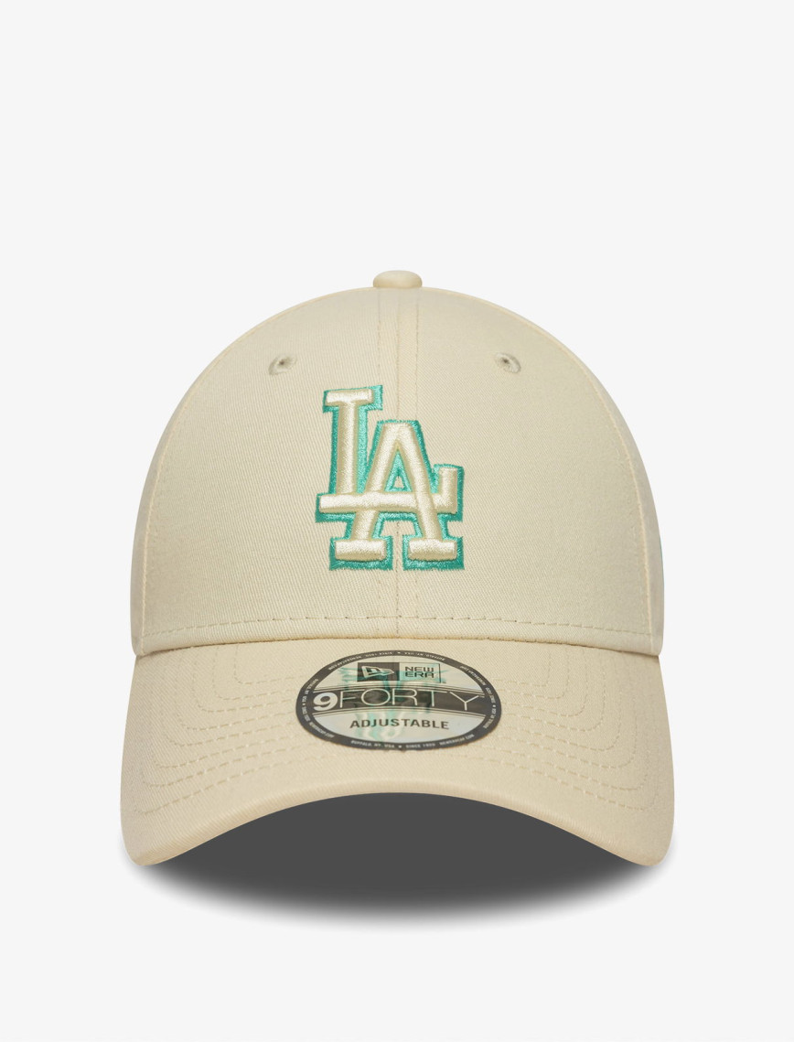 New Era Mlb Slide Patch LA Dodgers Unisex Krem Şapka New Era Mlb Slide Patch LA Dodgers Unisex Krem Şapka