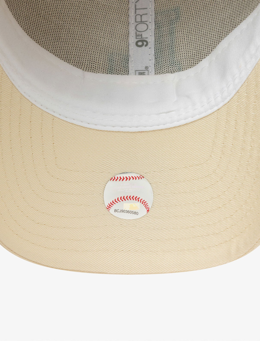 New Era Mlb Slide Patch LA Dodgers Unisex Krem Şapka New Era Mlb Slide Patch LA Dodgers Unisex Krem Şapka