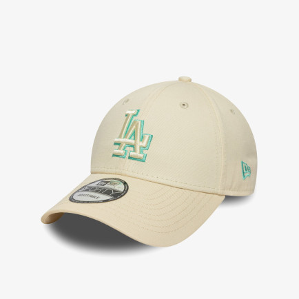 New Era Mlb Slide Patch LA Dodgers Unisex Krem Şapka New Era Mlb Slide Patch LA Dodgers Unisex Krem Şapka