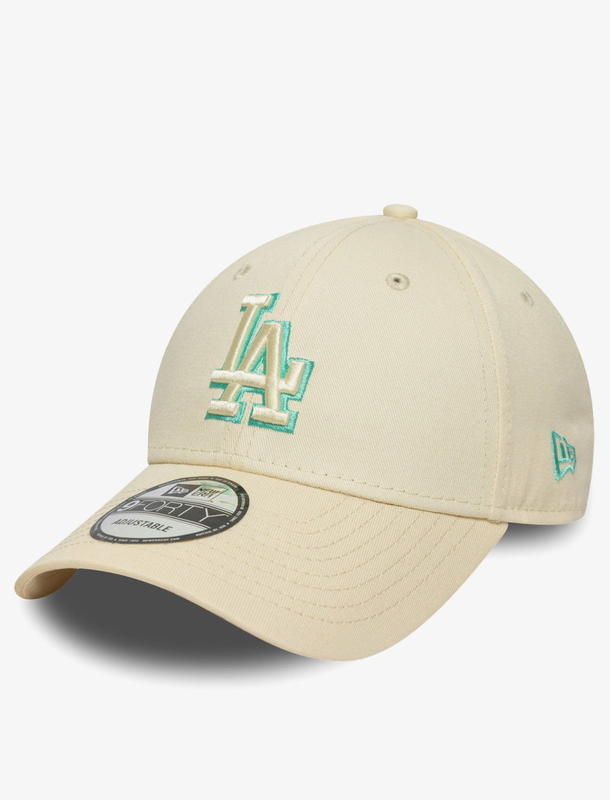 New Era Mlb Slide Patch LA Dodgers Unisex Krem Şapka New Era Mlb Slide Patch LA Dodgers Unisex Krem Şapka