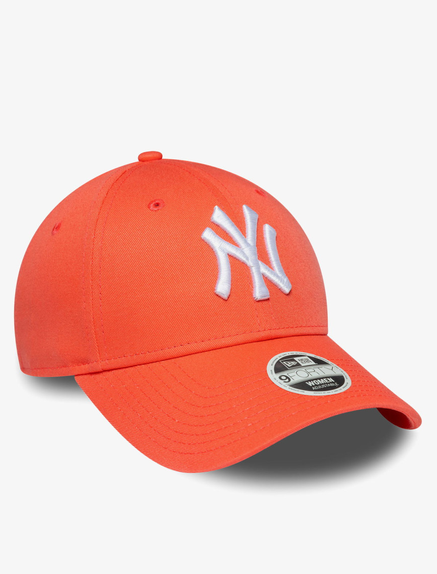 New Era MLB League Essentials New York Yankees Kadın Turuncu Şapka