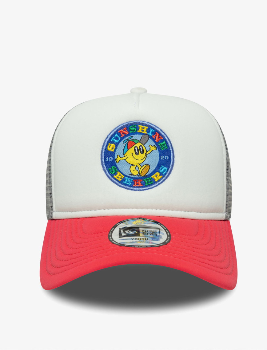 New Era Multi Patch Trucker Neyyan Çocuk Beyaz Şapka New Era Multi Patch Trucker Neyyan Çocuk Beyaz Şapka