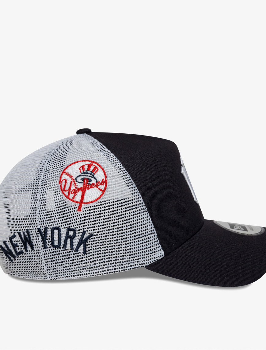 New Era Multi Patch Trucker Neyyan Unisex Lacivert Şapka New Era Multi Patch Trucker Neyyan Unisex Lacivert Şapka