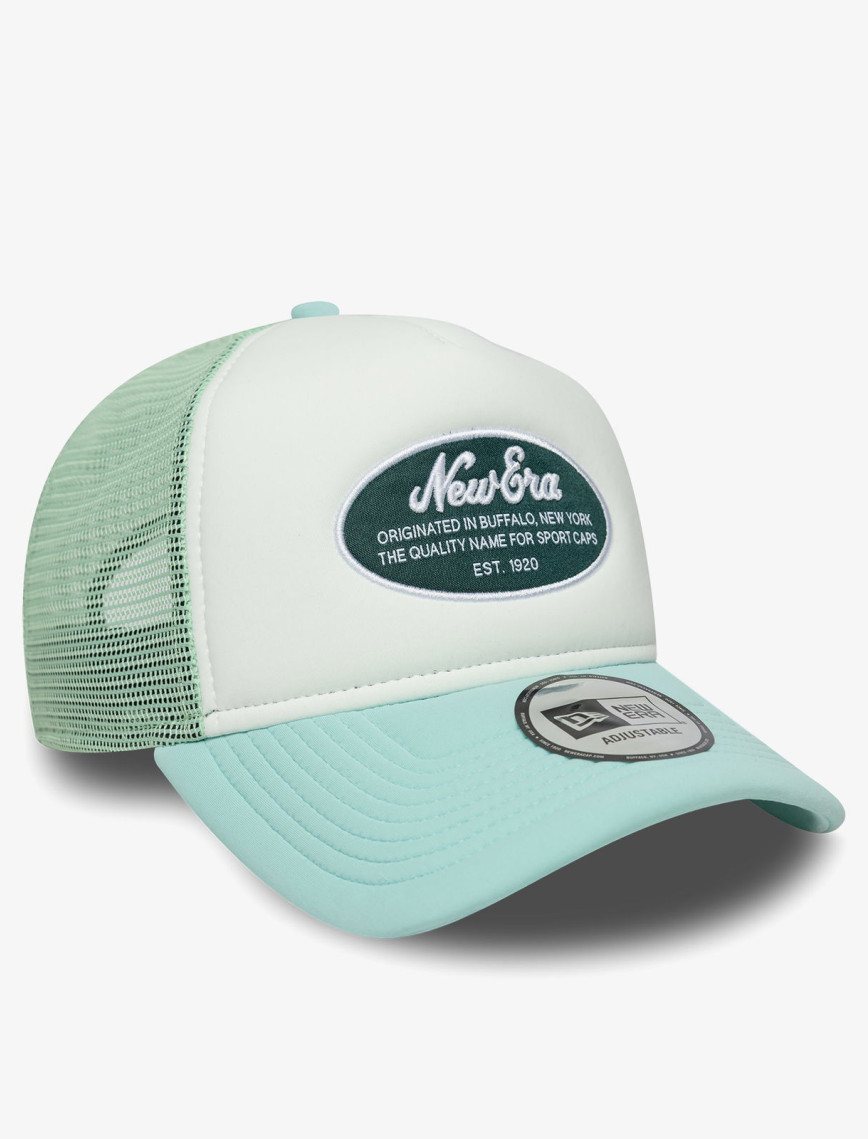 New Era Oval Foam Patch Kadın Yeşil Şapka New Era Oval Foam Patch Kadın Yeşil Şapka