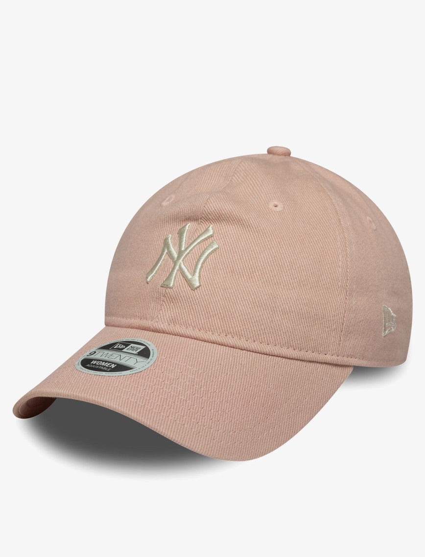 New Era Mlb Dye Denim New York Yankees Kadın Pembe Şapka New Era Mlb Dye Denim New York Yankees Kadın Pembe Şapka
