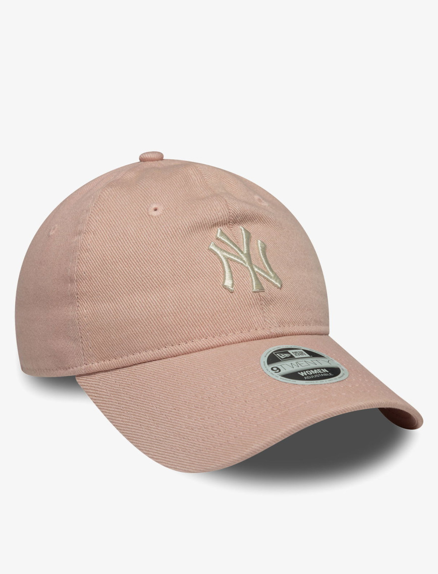 New Era Mlb Dye Denim New York Yankees Kadın Pembe Şapka New Era Mlb Dye Denim New York Yankees Kadın Pembe Şapka