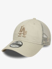 New Era Mlb Washed LA Dodgers Unisex Bej Şapka