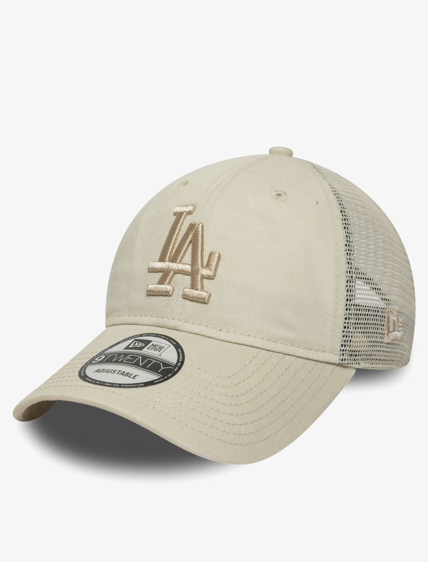 New Era Mlb Washed LA Dodgers Unisex Bej Şapka