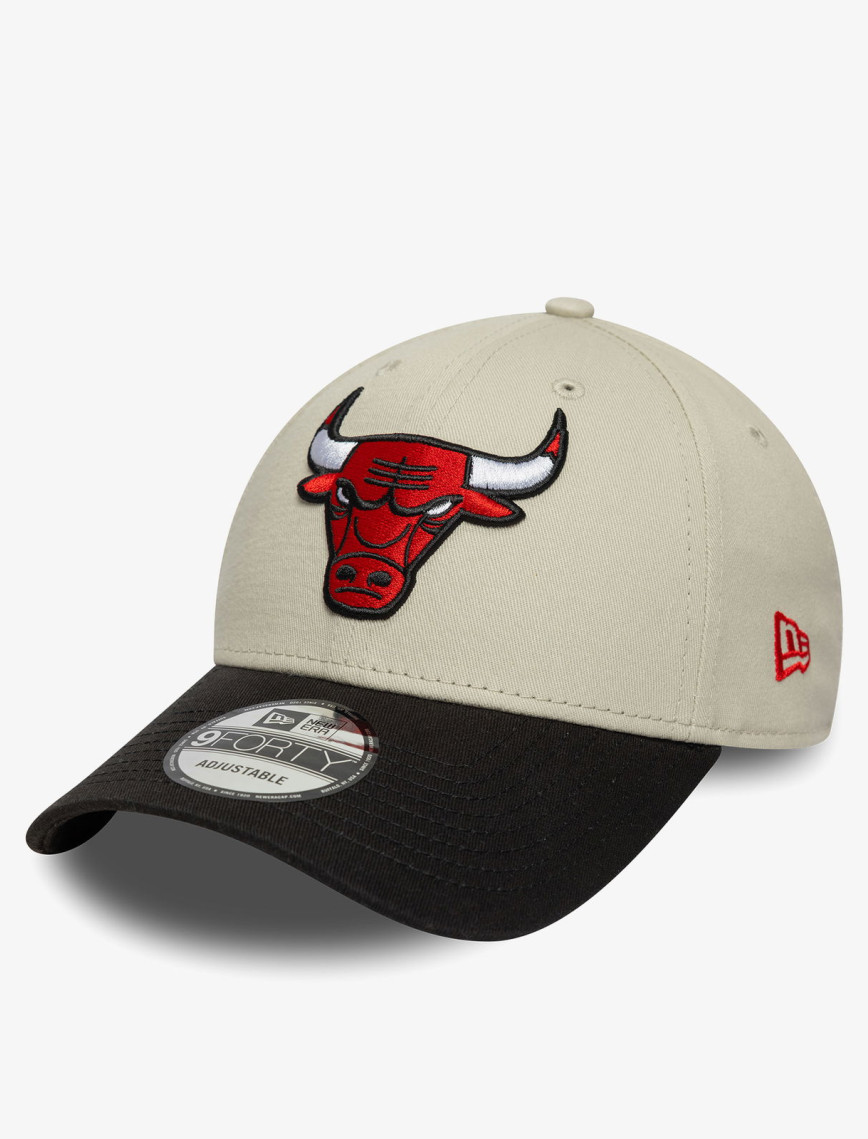 New Era Contrast Patch Chicago Bulls Unisex Krem/Siyah Şapka New Era Contrast Patch Chicago Bulls Unisex Krem/Siyah Şapka