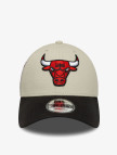 New Era Contrast Patch Chicago Bulls Unisex Krem/Siyah Şapka New Era Contrast Patch Chicago Bulls Unisex Krem/Siyah Şapka