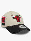 New Era Contrast Patch Chicago Bulls Unisex Krem/Siyah Şapka New Era Contrast Patch Chicago Bulls Unisex Krem/Siyah Şapka