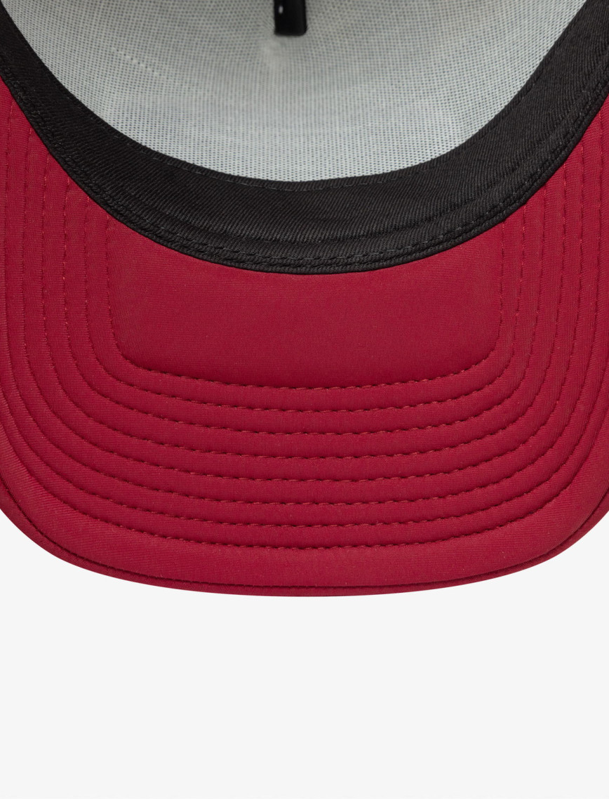 New Era Oval Foam Patch Trucker Kadın Kırmızı/Beyaz Şapka New Era Oval Foam Patch Trucker Kadın Kırmızı/Beyaz Şapka