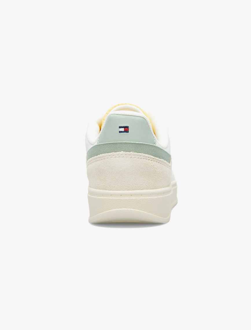 Tommy Hilfiger Heritage Muslin Kadın Beyaz Sneaker Tommy Hilfiger Heritage Muslin Kadın Beyaz Sneaker