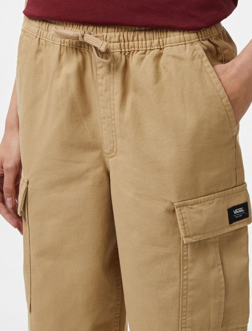 Vans By Range Cargo Baggy Tapered Çocuk Krem Pantolon Vans By Range Cargo Baggy Tapered Çocuk Krem Pantolon
