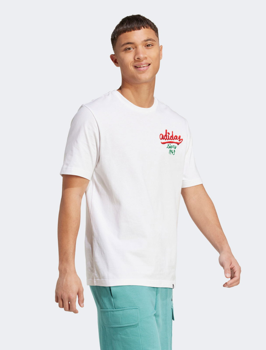 adidas M Sauce Erkek Beyaz T-Shirt adidas M Sauce Erkek Beyaz T-Shirt