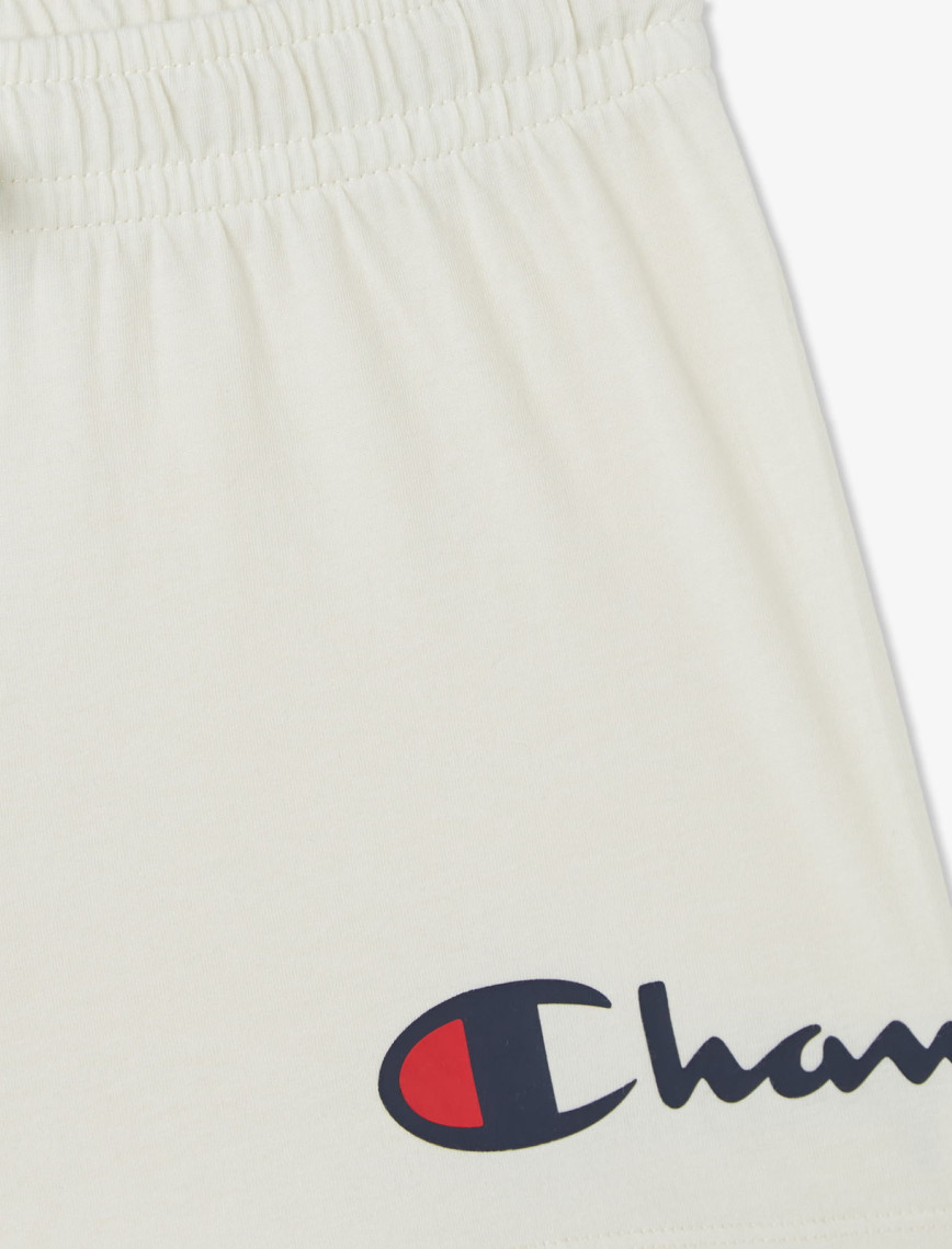 Champion Lightweight Cotton Çocuk Krem Şort Champion Lightweight Cotton Çocuk Krem Şort