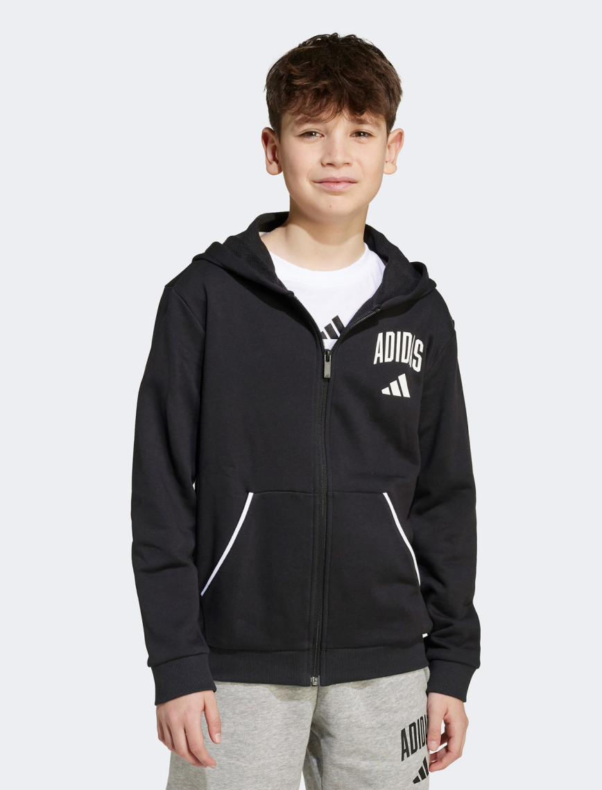 adidas Seasonal Essentials Collegiate Çocuk Siyah Ceket adidas Seasonal Essentials Collegiate Çocuk Siyah Ceket