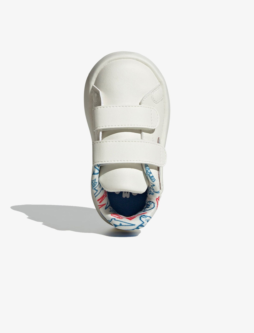 adidas Advantage Dino Bebek Beyaz Cırt Cırtlı Spor Ayakkabı adidas Advantage Dino Bebek Beyaz Cırt Cırtlı Spor Ayakkabı