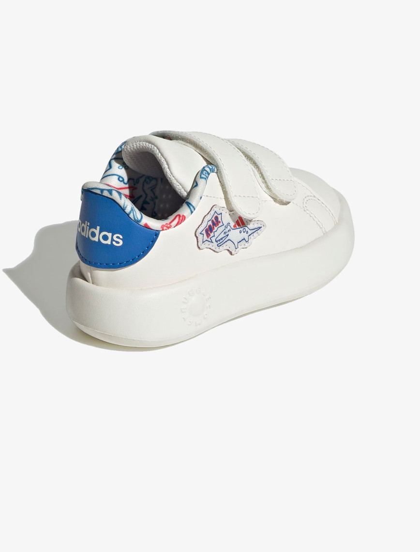 adidas Advantage Dino Bebek Beyaz Cırt Cırtlı Spor Ayakkabı adidas Advantage Dino Bebek Beyaz Cırt Cırtlı Spor Ayakkabı