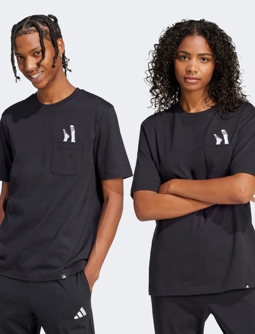 adidas Slide Erkek Siyah T-Shirt adidas Slide Erkek Siyah T-Shirt