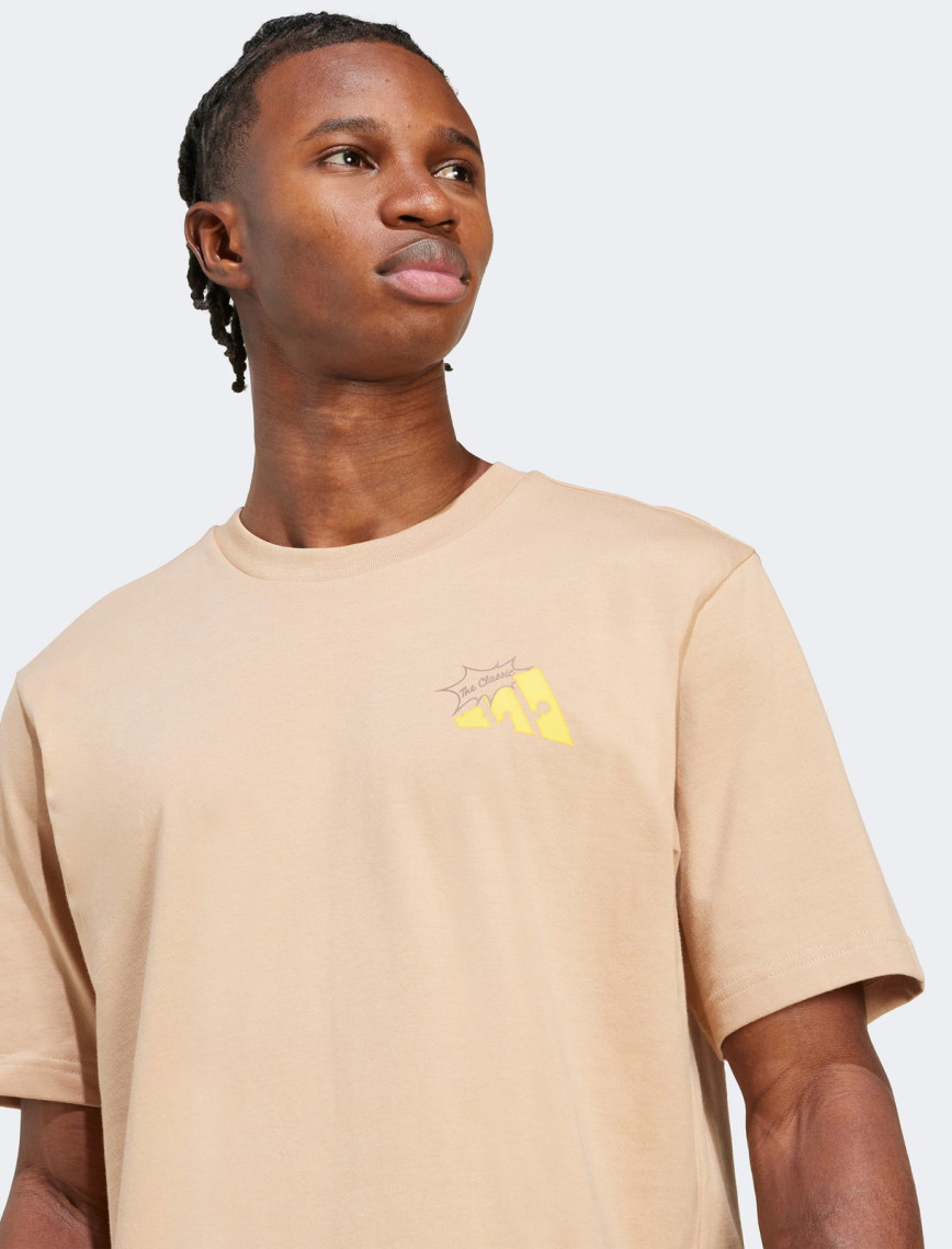adidas M Cheese Erkek Bej T-Shirt adidas M Cheese Erkek Bej T-Shirt