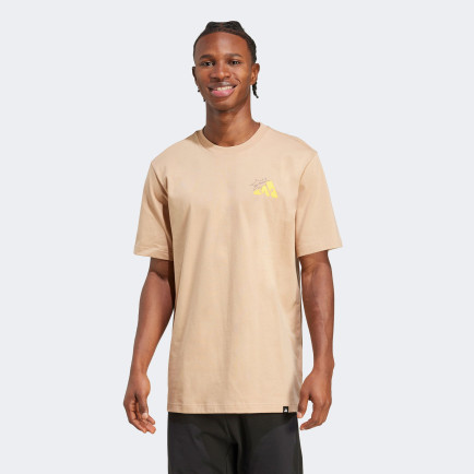 adidas M Cheese Erkek Bej T-Shirt adidas M Cheese Erkek Bej T-Shirt