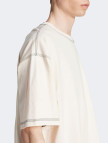 adidas Trefoil Essentials Erkek Beyaz Oversize T-Shirt adidas Trefoil Essentials Erkek Beyaz Oversize T-Shirt