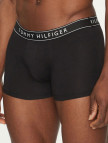 Tommy Hilfiger Bel Lastikli Logolu Erkek Siyah 3'lü Boxer Tommy Hilfiger Bel Lastikli Logolu Erkek Siyah 3'lü Boxer