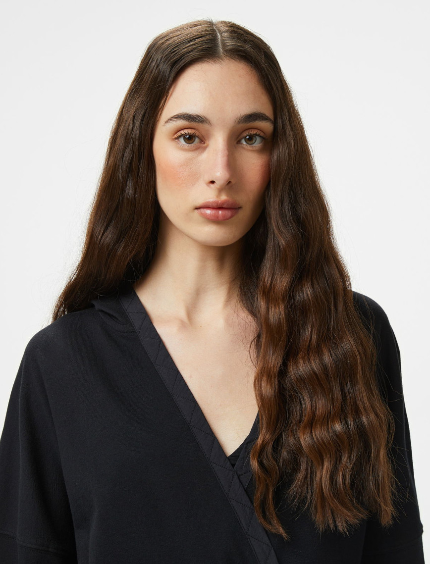 The Stay Line Mattie Kadın Siyah Sweatshirt The Stay Line Mattie Kadın Siyah Sweatshirt