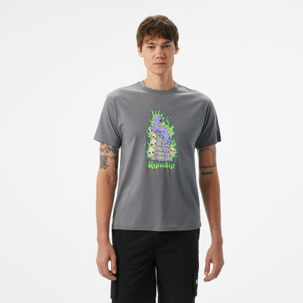 Ripndip Horntrail Erkek Gri T-Shirt Ripndip Horntrail Erkek Gri T-Shirt
