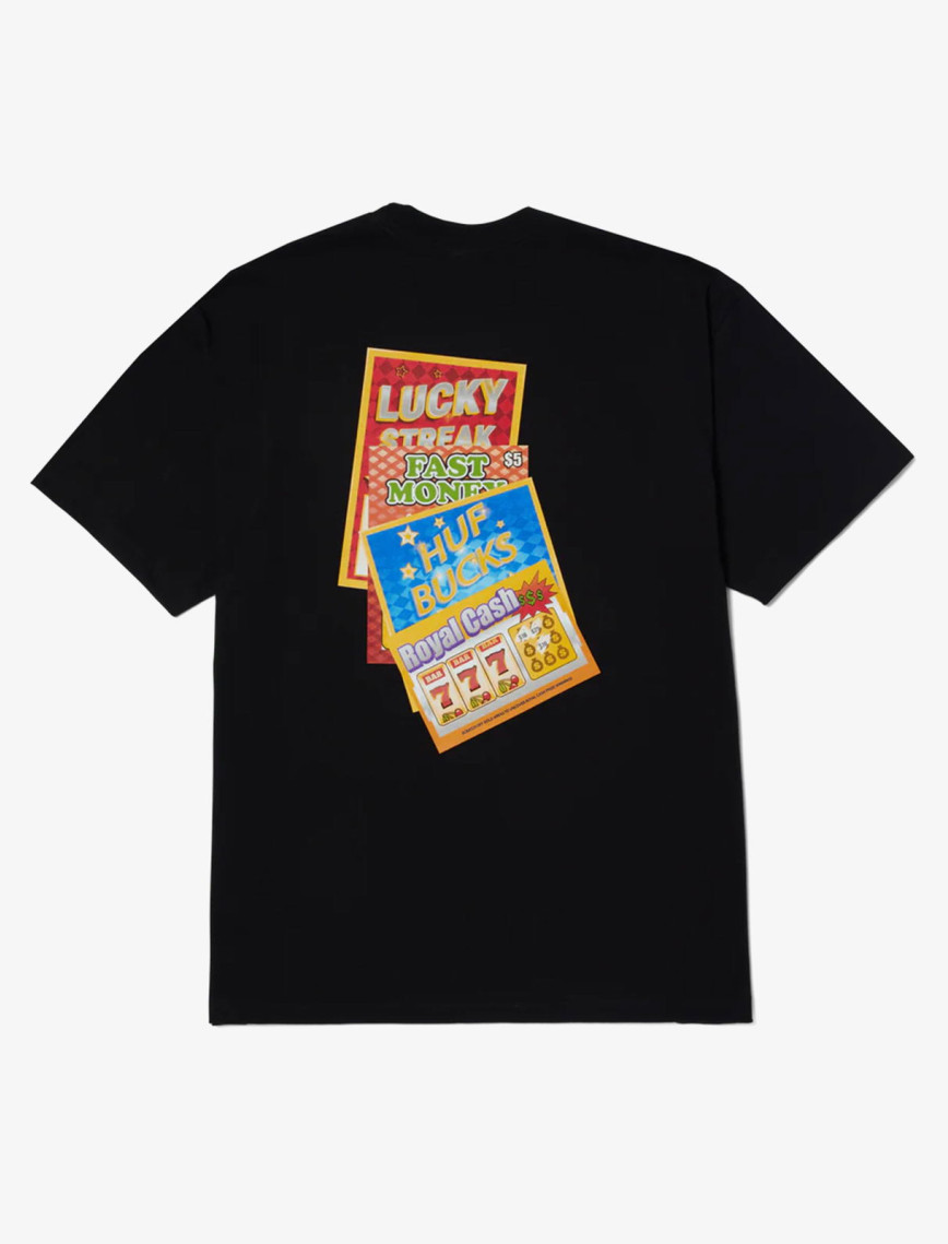 Huf Lucky Erkek Siyah T-Shirt Huf Lucky Erkek Siyah T-Shirt