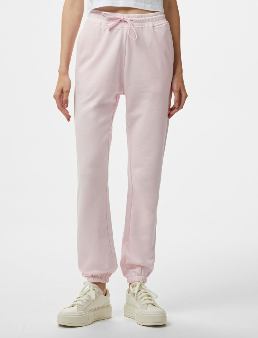 Les Benjamins Essentials Kadın Pembe Eşofman Altı Les Benjamins Essentials Kadın Pembe Eşofman Altı