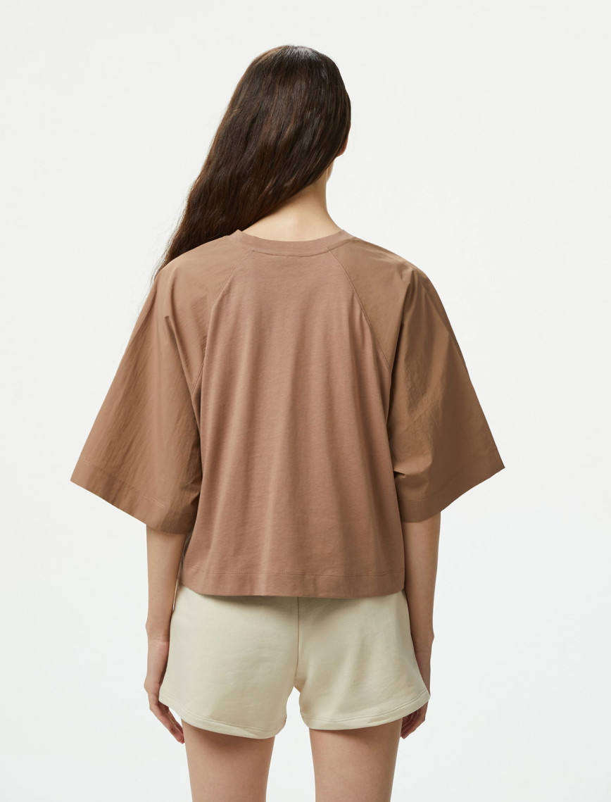 Emporio Armani Contemporary Kadın Siyah T-Shirt Emporio Armani Contemporary Kadın Siyah T-Shirt